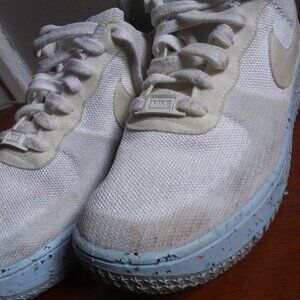 Nike Women's Air Force 1 Crater Flyknit Pure Platinum sz 8.5